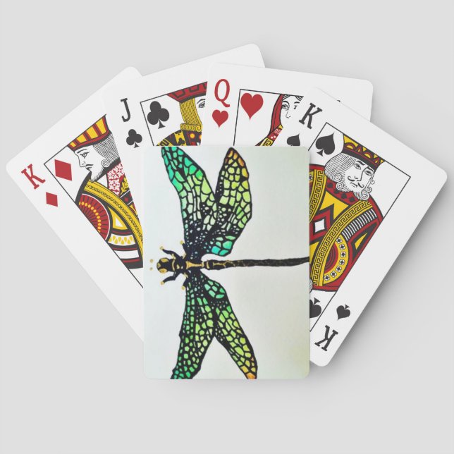 Dragonfly Playing Cards  (Back)