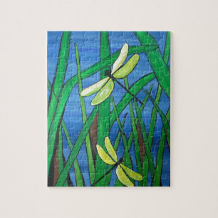 Dragonfly Pond Jigsaw Puzzle
