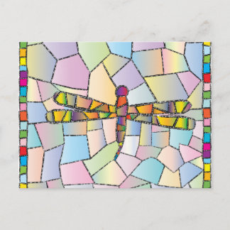dragonfly postcard