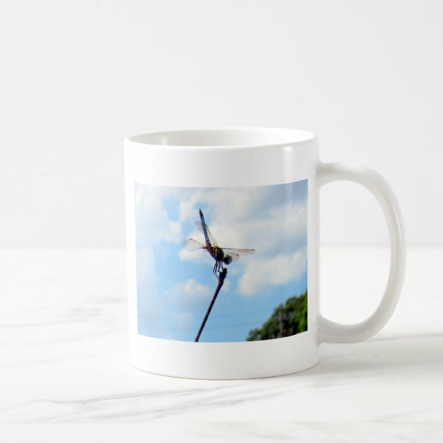 Dragonfly ~ Prepare for Take-off Coffee Mug (Right)
