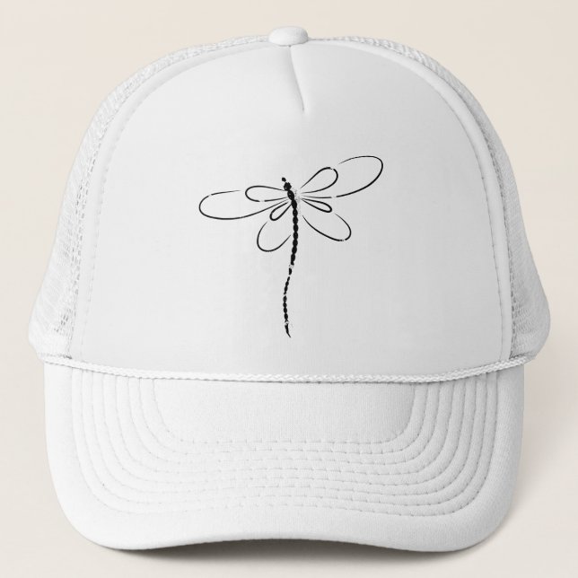 Dragonfly Print graphic hat (Front)