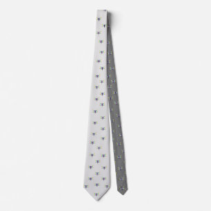 Dragonfly Print Tie