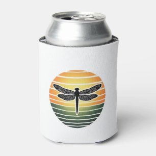 Dragonfly Retro (3) Can Cooler