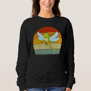 Dragonfly  Retro Style Vintage Sweatshirt
