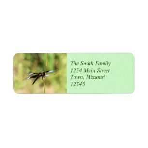 Dragonfly Return Address Label