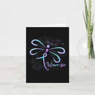 Dragonfly Semicolon Suicide Prevention Awareness O Card