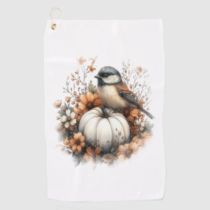 Dragonfly Shirt Country Pumpkin Golf Towel