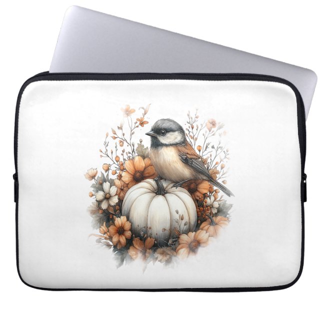 Dragonfly Shirt Country Pumpkin Laptop Sleeve (Front)