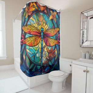 Dragonfly Shower Curtain