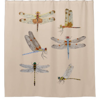 Dragonfly Shower Curtain