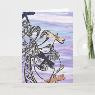 Dragonfly Sky greeting card
