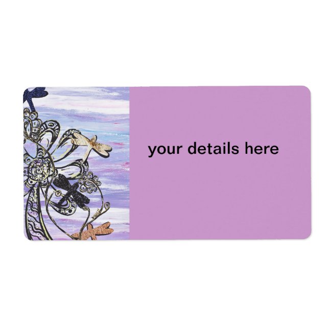 Dragonfly Sky labels (Front)