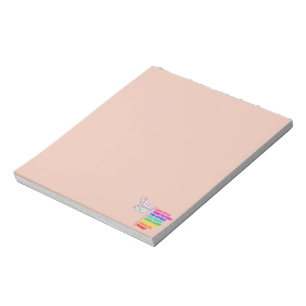 Dragonfly Smile Often Think Positively Quote Notepad