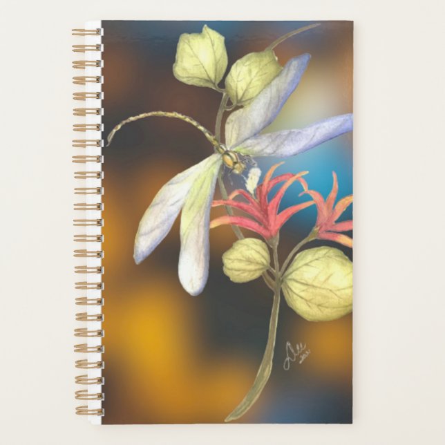 Dragonfly Spiral Planner  (Front)