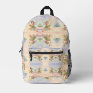 Dragonfly – Star Nectar of the Quiet Night Printed Backpack