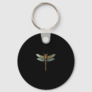 Dragonfly Steam Punk Insect Art Engineer Steampunk Key Ring