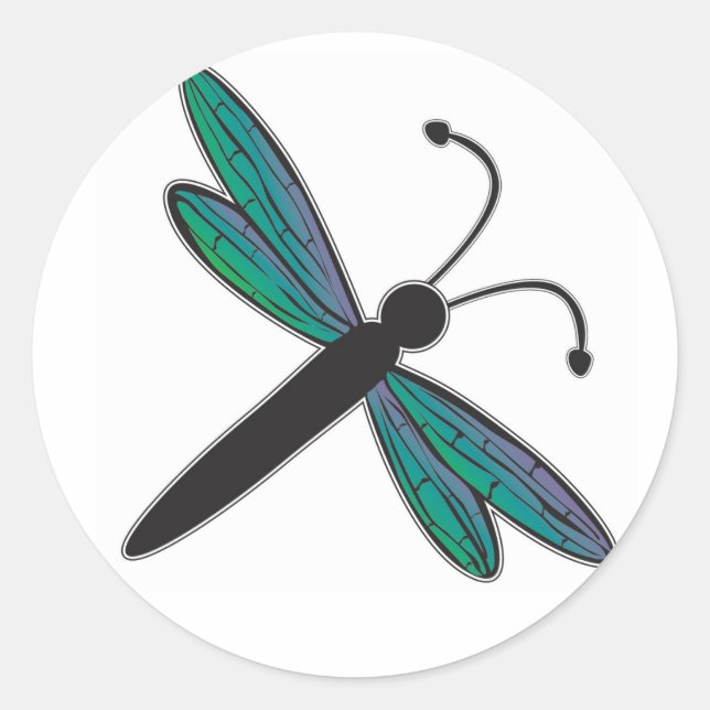 Dragonfly Sticker (Front)