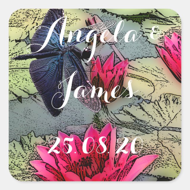 Dragonfly Stickers (Front)