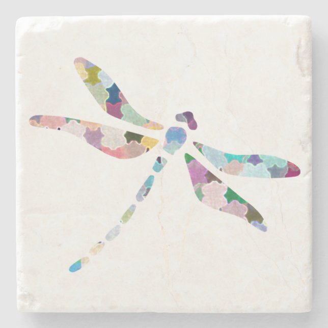 Dragonfly Stone Coaster (Front)