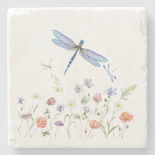 Dragonfly  stone coaster