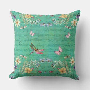 Dragonfly Symphony Pillow 