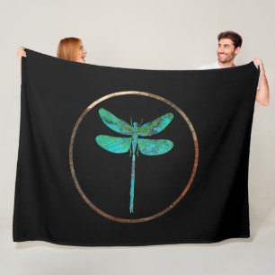 Dragonfly Talking Canyons, New Mexico Fleece Blank Blanket