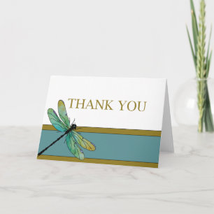 Dragonfly Thank You Note Card