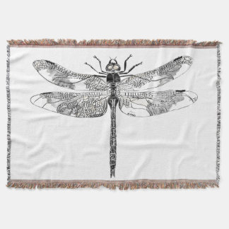 Dragonfly Throw Rug