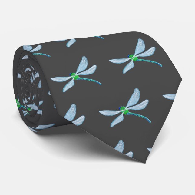 Dragonfly Tie (Rolled)