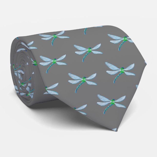 Dragonfly Tie (Rolled)