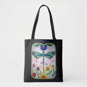 Dragonfly tote bag