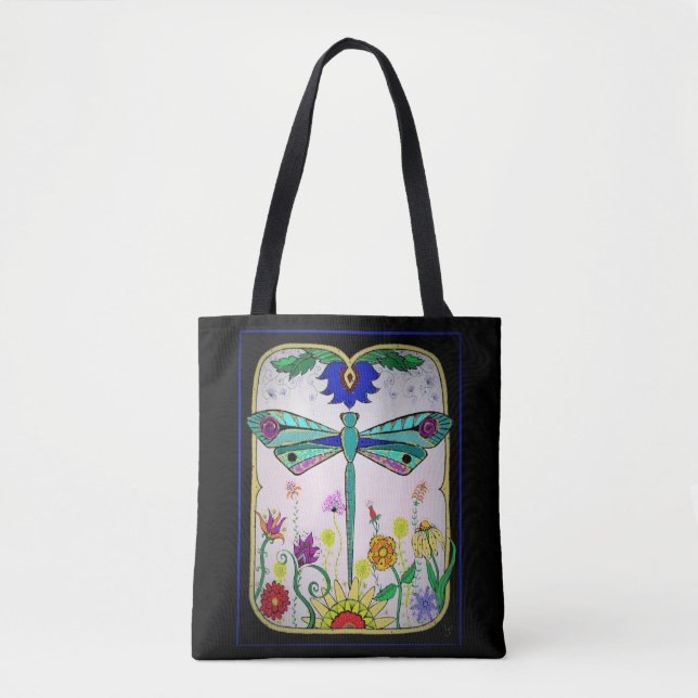 Dragonfly  tote bag (Front)