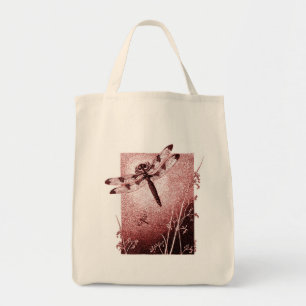Dragonfly Tote Bag (Brown)