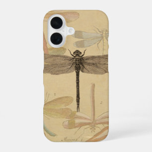 Dragonfly Vintage Antique Classic Nature iPhone 16 Case