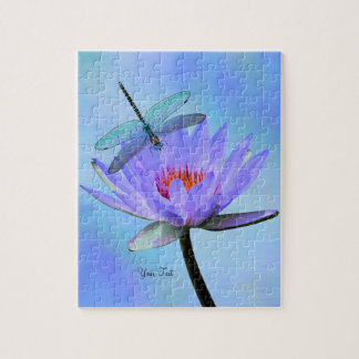 Dragonfly Water Lily Puzzle