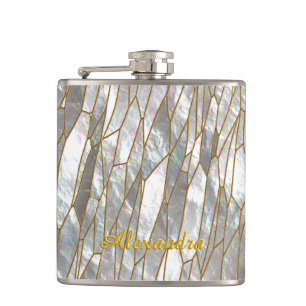 Dragonfly Wing Hip Flask