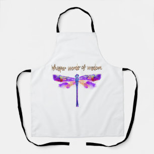 dragonfly wings apron