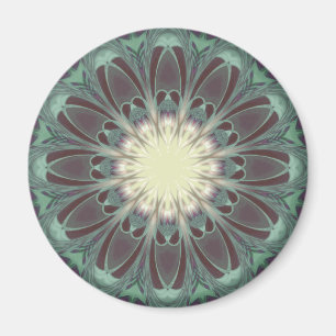 Dragonfly Wings Mandala Magnet