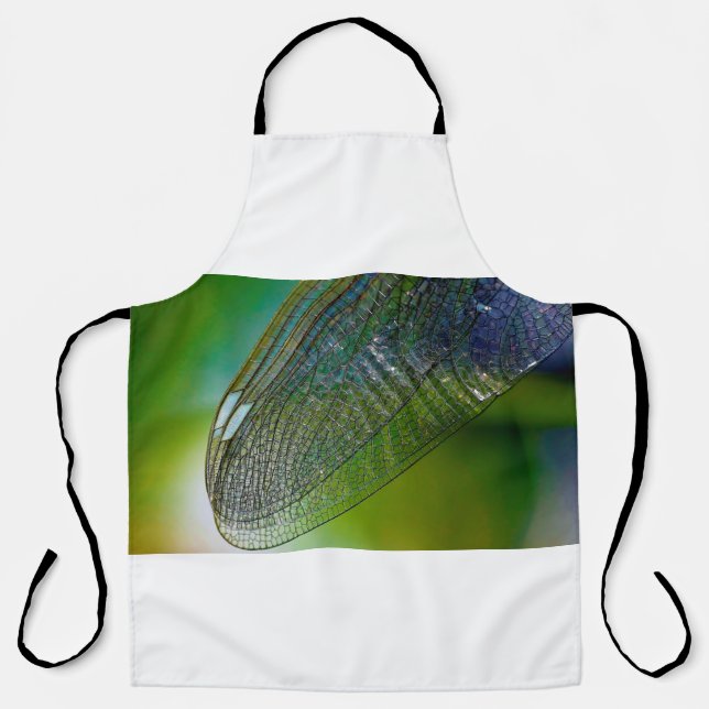 Dragonfly wings nature close insect apron (Front)