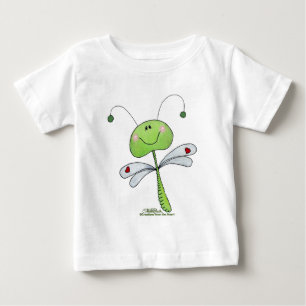 Dragonfly with Hearts Baby T-Shirt