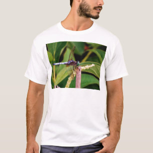 Dragonfly with white flowers T-Shirt