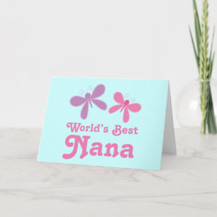Dragonfly World's Best Nana Gift Card