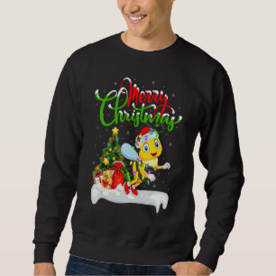 Dragonfly   Xmas Decorations Santa Dragonfly Chris Sweatshirt