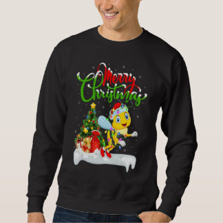 Dragonfly   Xmas Decorations Santa Dragonfly Chris Sweatshirt