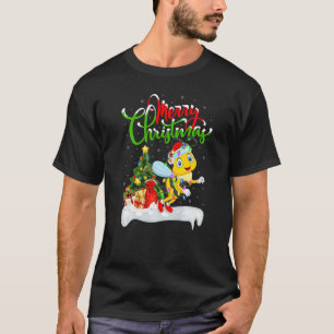Dragonfly Xmas Decorations Santa Dragonfly Christ T-Shirt