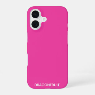 Dragonfruit pink colour name iPhone 16 case