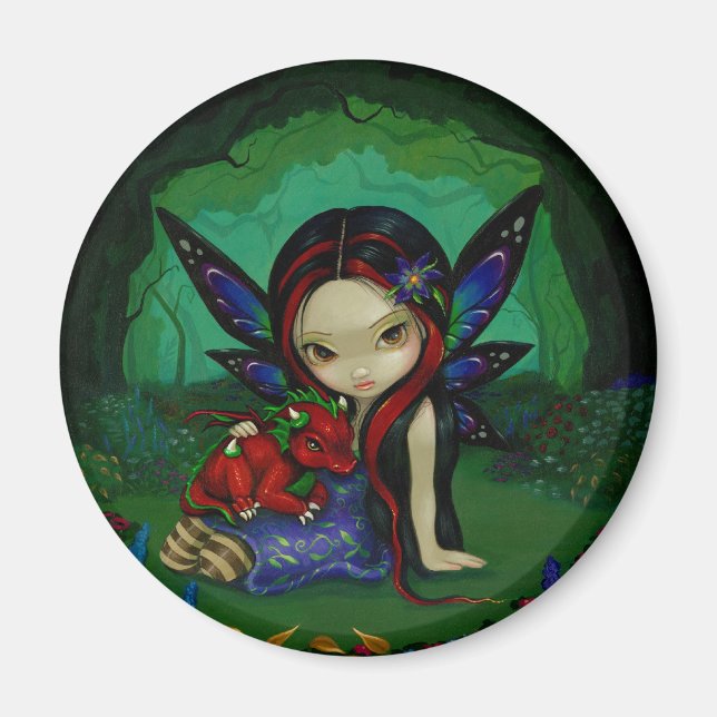 "Dragonling Garden I" Magnet (Front)