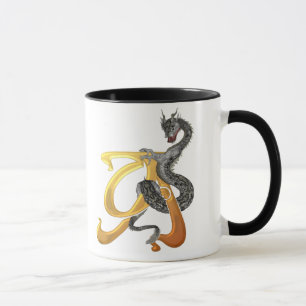 Dragonlore Initial A Mug