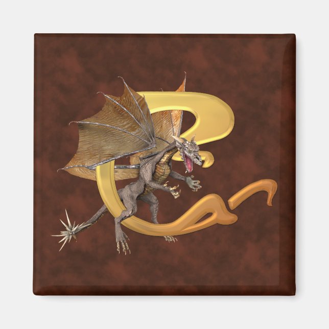 Dragonlore Initial C Magnet (Front)