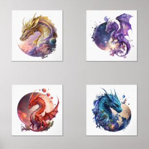 Dragons 2 Print Set